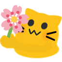 :BlobCat_Flower: