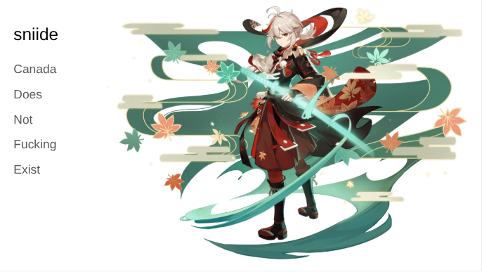 a