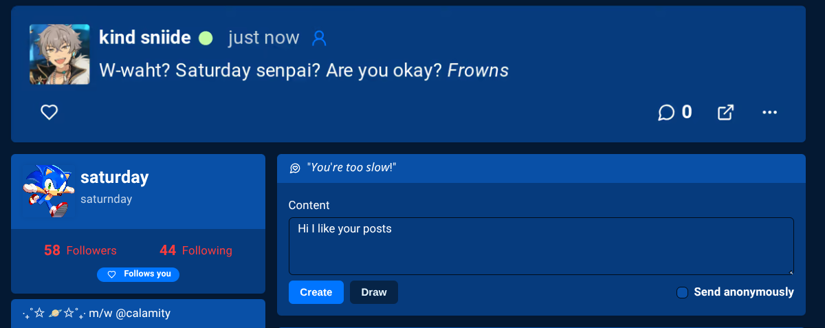 a