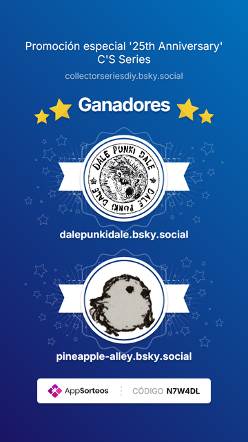 Si tienes cuenta de Bluesky, date prisa y consigue unos códigos de descarga gratuita, antes de que se acaben.... Sólo te has de convertir en nuestro mensajero y correr la voz de esta URL

https://bsky.app/profile/collectorseriesdiy.bsky.social/post/3looqlo5uhk22

#Concurso #Bandcamp #Music #Promo