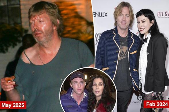 Footage shows Cher's son Elijah Blue Allman in shambles outside LA hotspot amid addiction battle