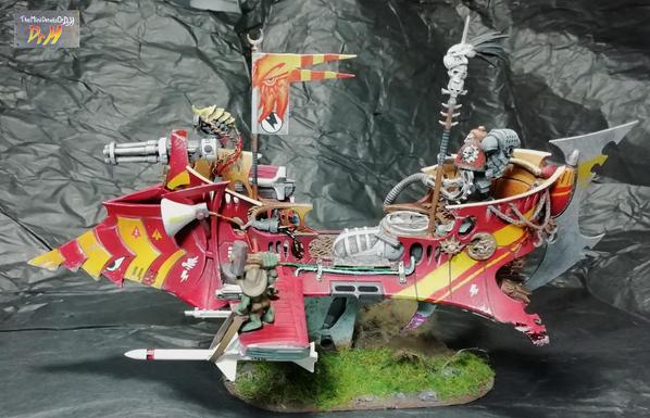 Left side of the Raider gunship.