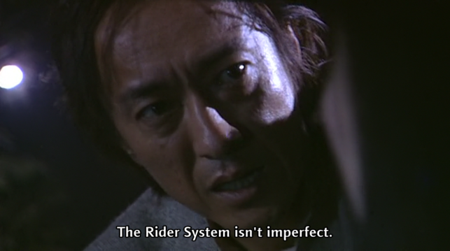 Chief: "The Rider System isn't imperfect."