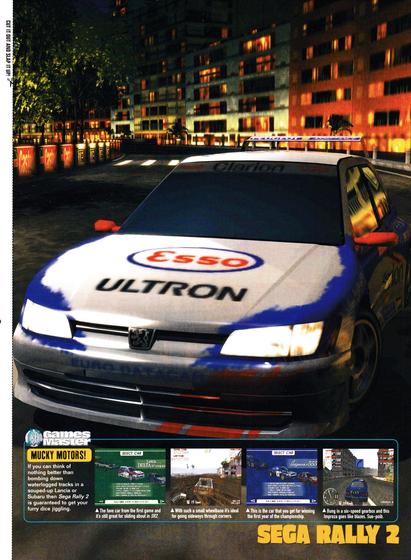 Preview for Sega Rally 2 on Dreamcast from GamesMaster 80 - April 1999 (UK)
