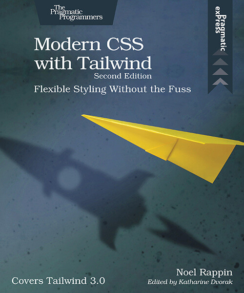 The cover for Modern CSS with Tailwind, second edition