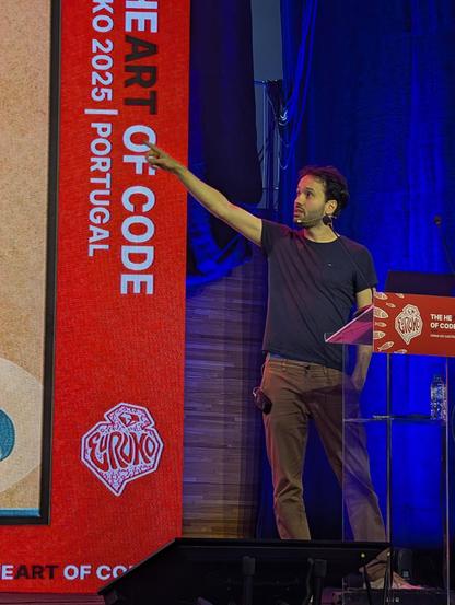 José Valim on the EuRuKo stage