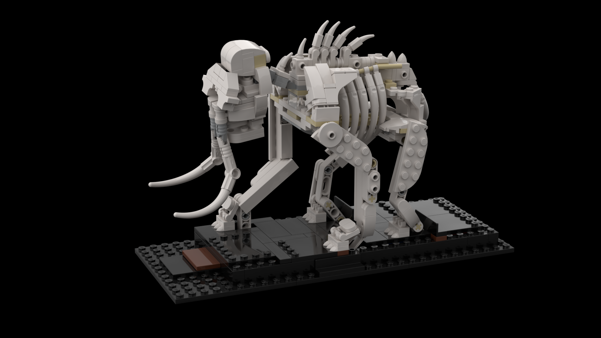 Lego Mammut by S7evinDE. Instructions on rebrickable.com