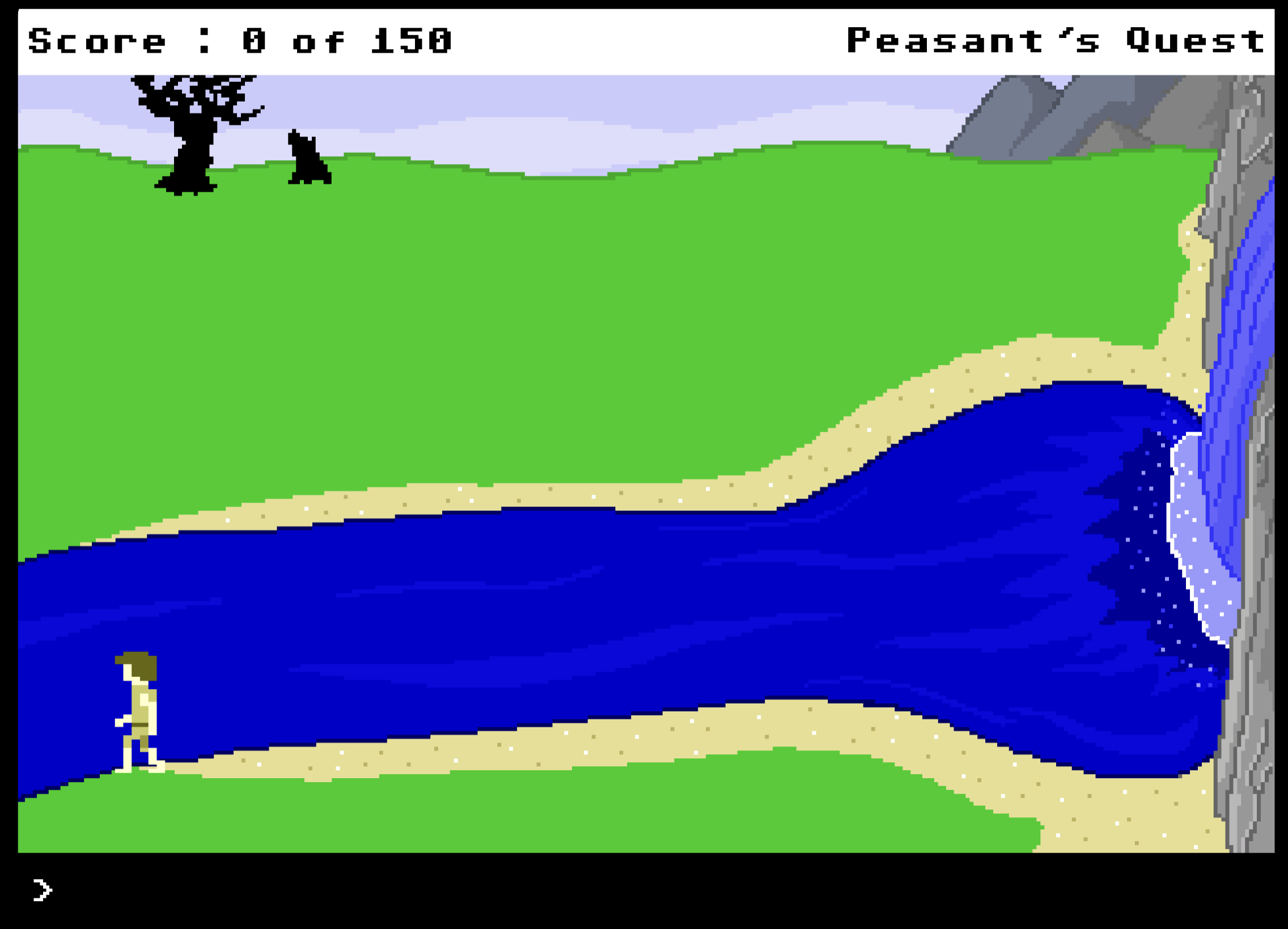 a screenshot of peasant’s quest