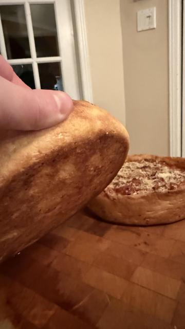 Finished baking; undercarriage