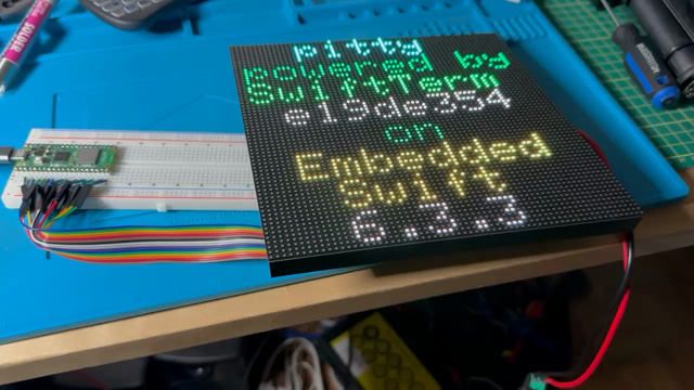 Video of the LED panel running my little project, showing an Air Canada flight setting up to land at CYUL.