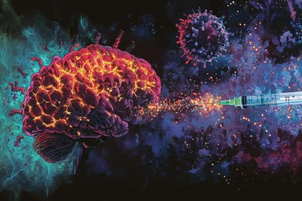 This shows a brain.