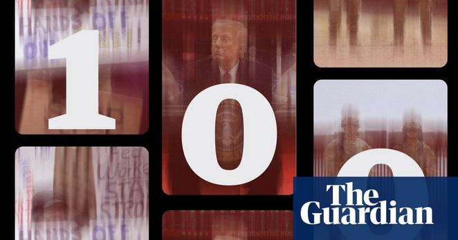 Trump 100 days: delusions of monarchy coupled with fundamental ineptitude | Donald Trump