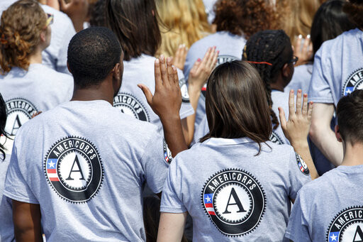 New AmeriCorps volunteers are sworn in for duty