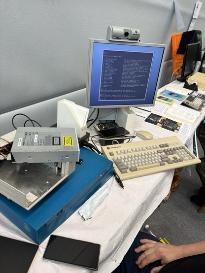 SGI Indy sitting at the OS installer prompt