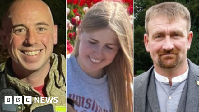 Tributes for firefighters and father killed
