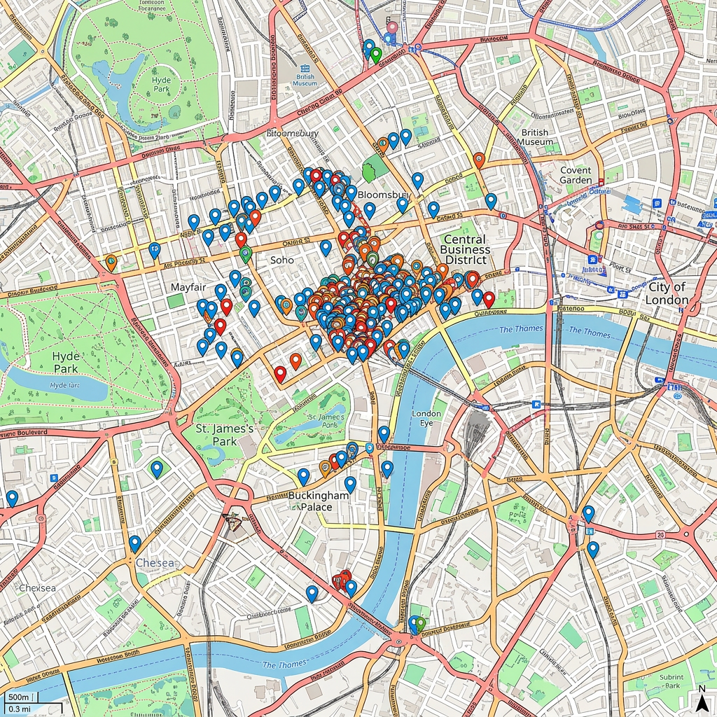 WordPress Plugin Enhances Google Maps with Marker Clustering