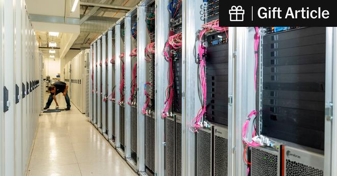 A report last year from the Energy Department found A.I. could help increase the portion of the nation’s electricity supply consumed by data centers from 4.4 percent to 12 percent by 2028.