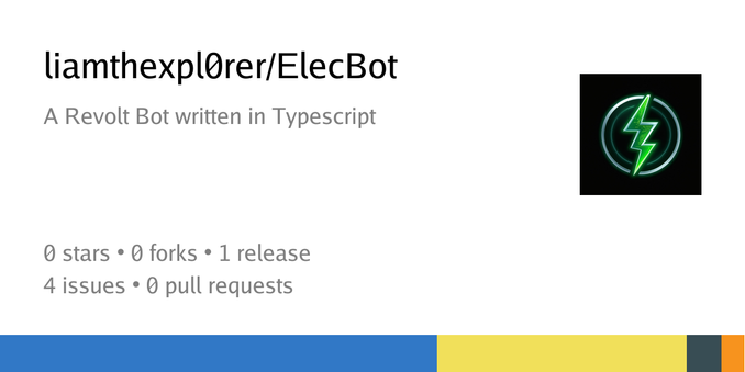 Summary card of repository liamthexpl0rer/ElecBot