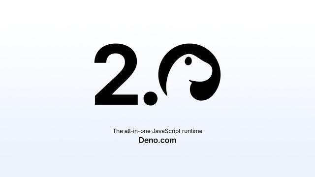 A logo of a sauropod in the rain and the word Deno