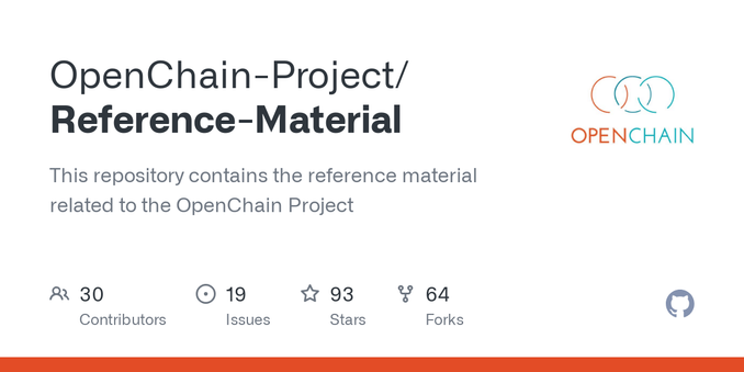 This repository contains the reference material related to the OpenChain Project - OpenChain-Project/Reference-Material