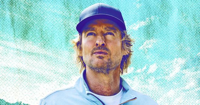 A photo illustration of Owen Wilson in "Stick."