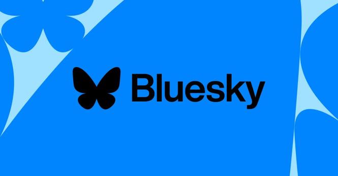 An illustration of the Bluesky logo