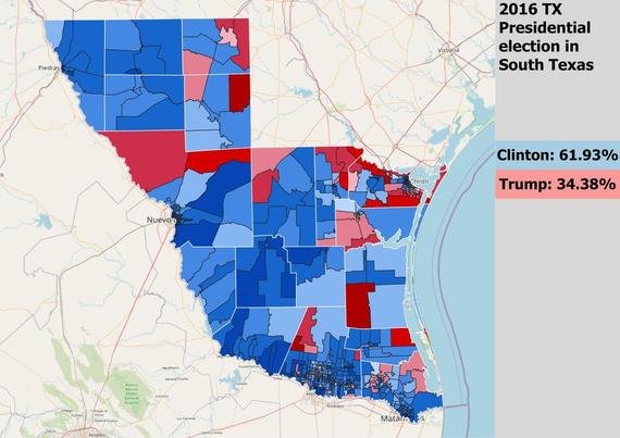 The South Texas Shift Between 2016-2024