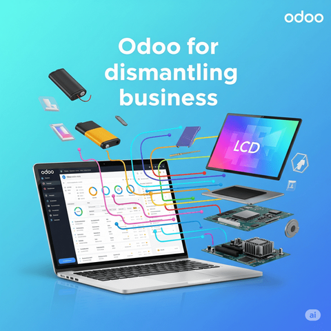 Odoo for dismantling business