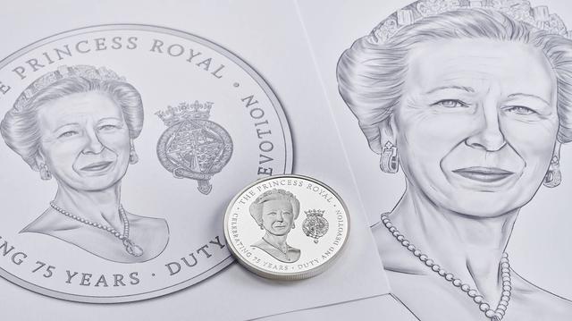 First ever Royal Mint coin celebrating Anne goes on sale for Princess Royal’s 75th birthday