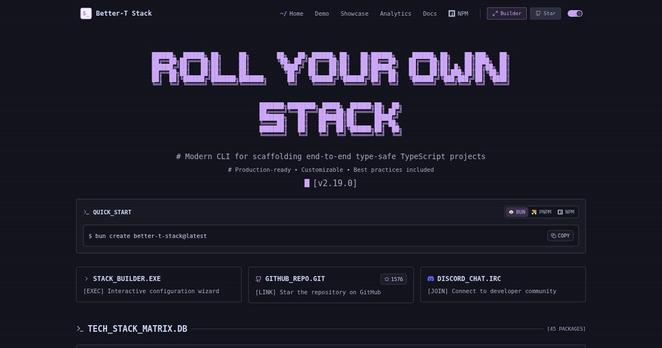 Better-T Stack
