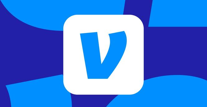 Vector illustration of the Venmo logo.