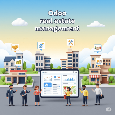 Odoo real estate management