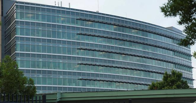 Buildings in the Center of Disease Control and Prevention campus were pocked with bullet holes after a deadly shooting in Atlanta.