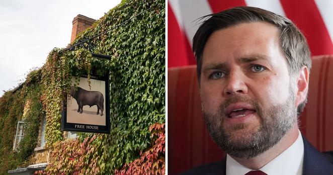 The Bull, Charlbury, Oxfordshire and JD Vance
