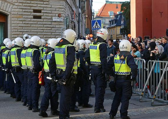 At least one person died in a shooting incident close to a mosque in central Sweden on Friday