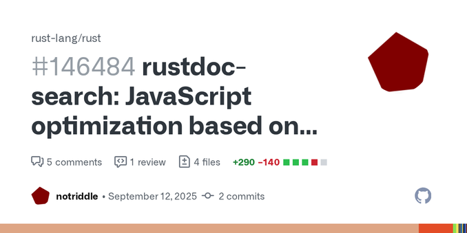 Part of #146048
Preview: https://notriddle.com/rustdoc-html-demo-12/stringdex-js-opt/std/index.html
These commits are based on some profiler readings, and should reduce CPU usage for name-based sea...