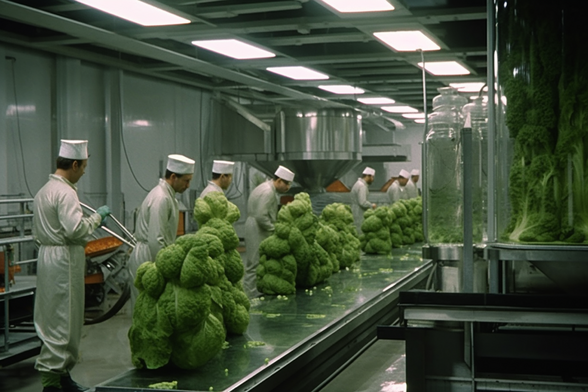 Soylent Green production line