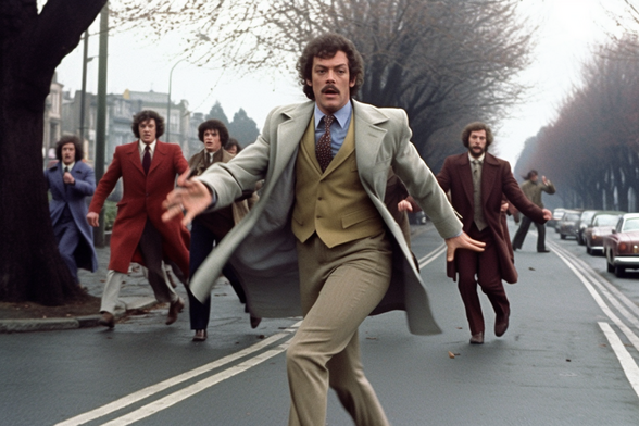 Scene from the little-known dance adaptation of Invasion of the Body Snatchers
