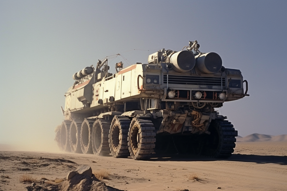 A truck (for battle)