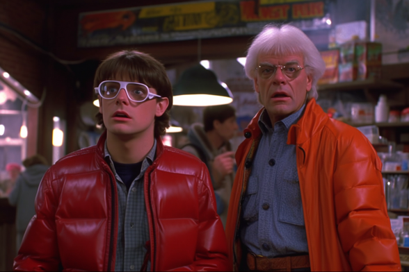 Not Marty and not Doc