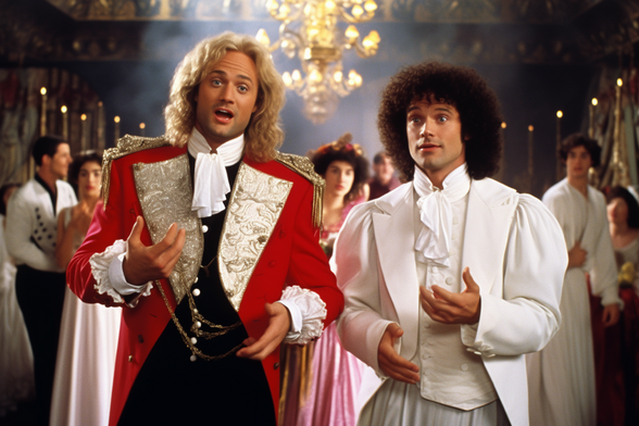 Not Bill & Ted in the 18th century