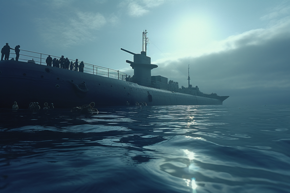 A German U-boat