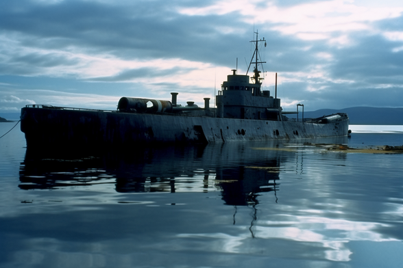 A German U-boat