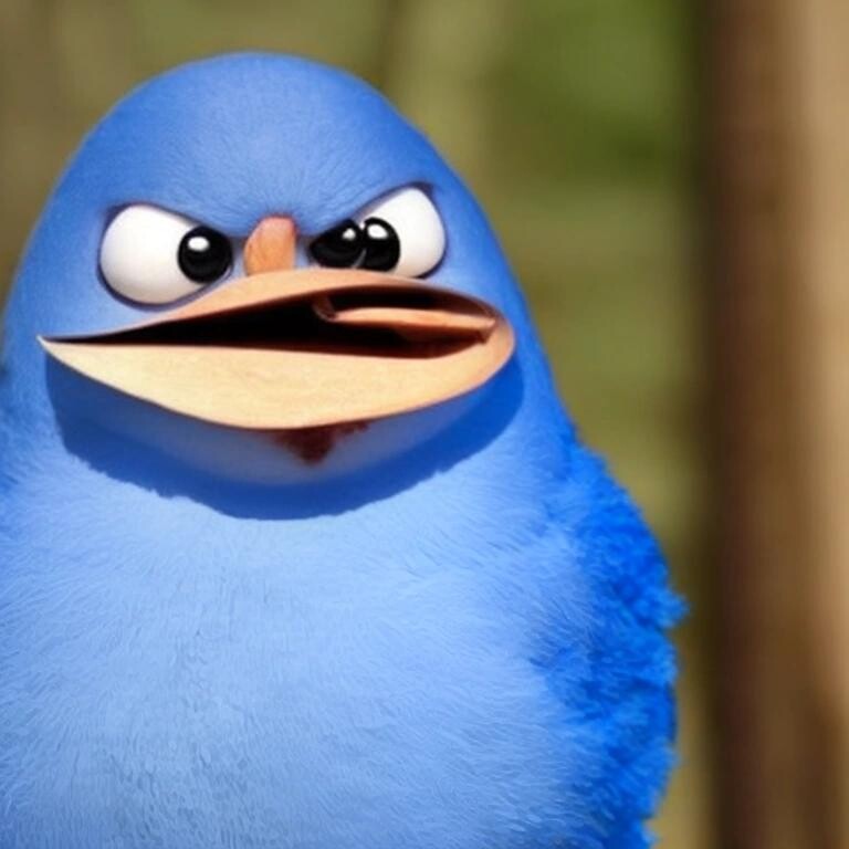 raw2: a real life bird that looks shockingly like mordecai from regular ...