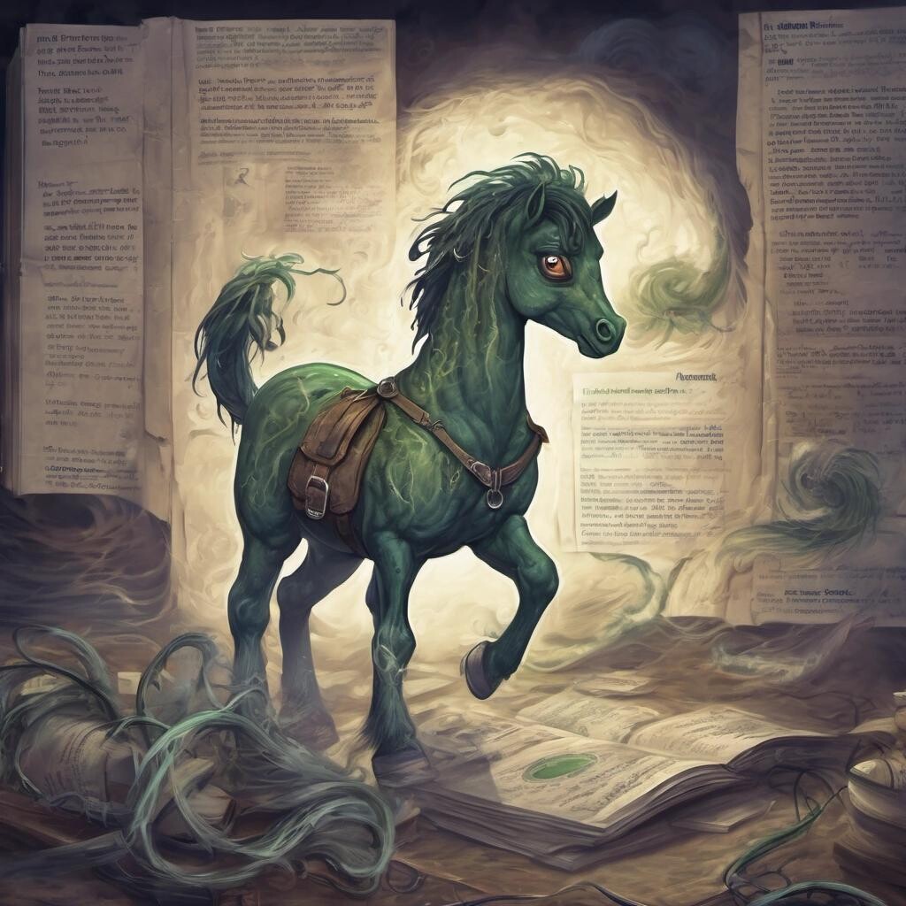 Featured the eldritch horror that is named tony the pony appearing