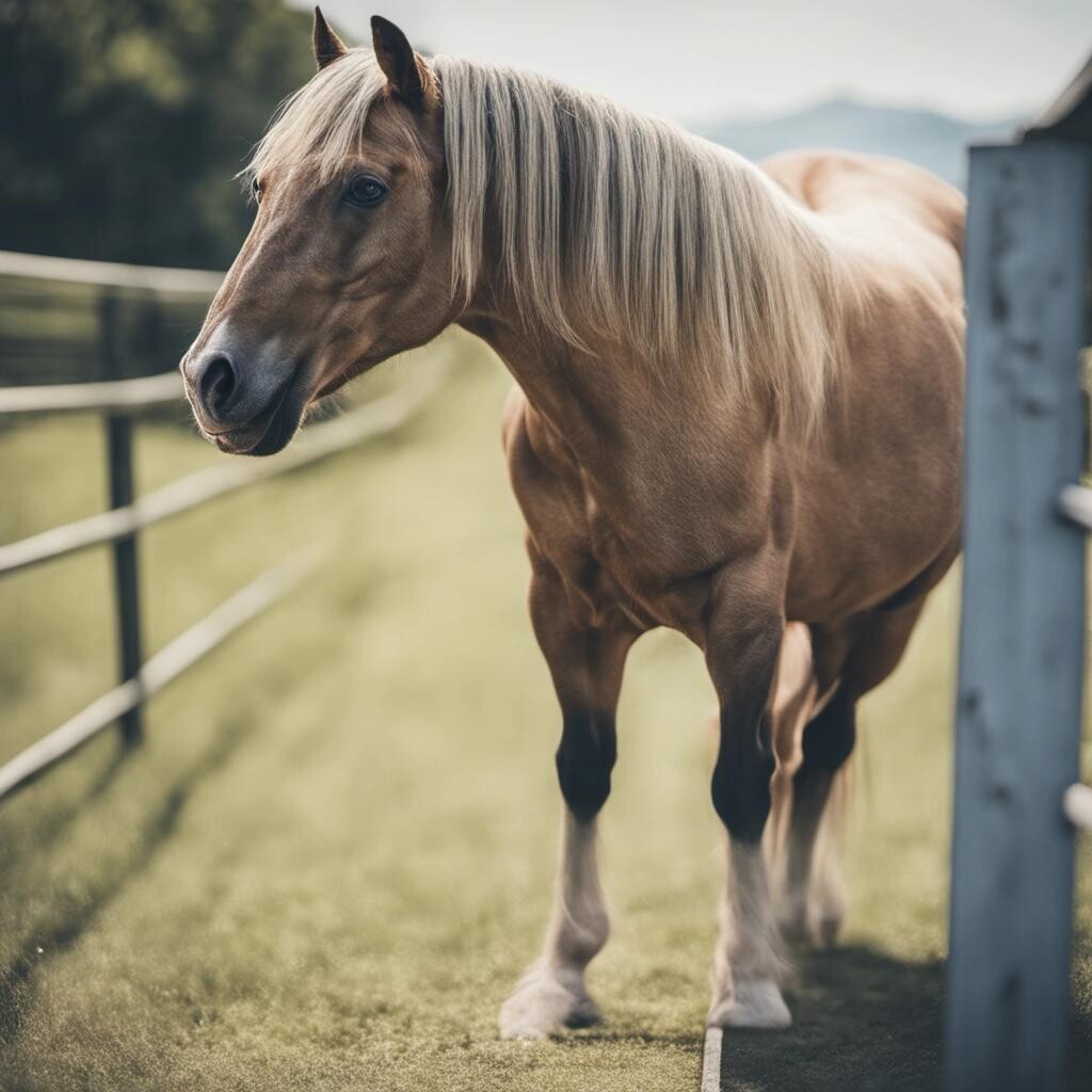 Image with seed 683406337 generated via Stable Diffusion through @stablehorde@sigmoid.social. Prompt: a picture of a horse wearing Jean shorts