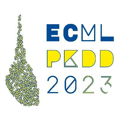 Logo of ECML PKDD 2023 conference 