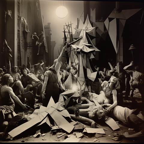 Picasso’s Guernica coming to life