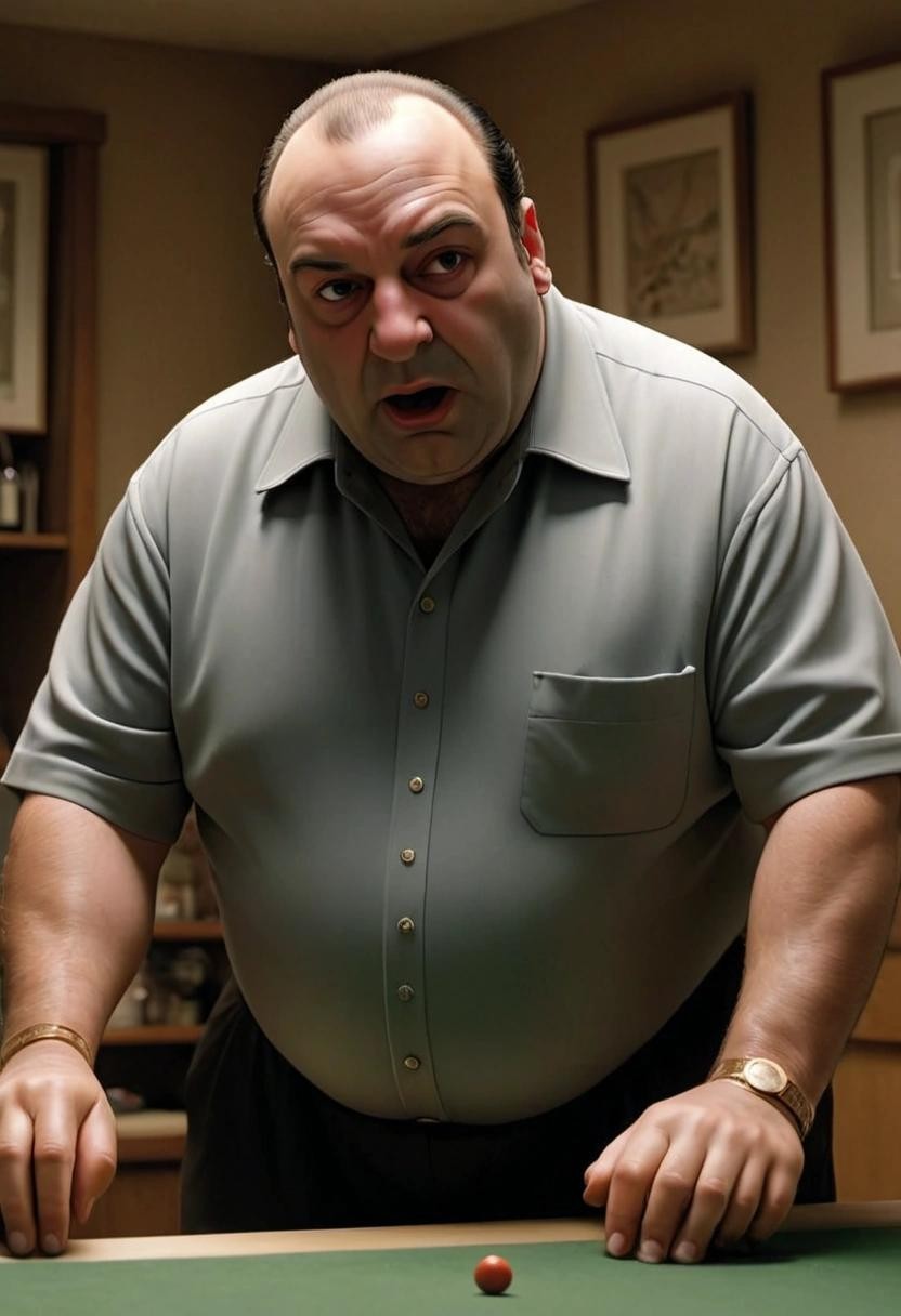Image with seed 4187506829 generated via Stable Diffusion through @stablehorde@sigmoid.social. Prompt: tony soprano emitting precisely one sonar ping
