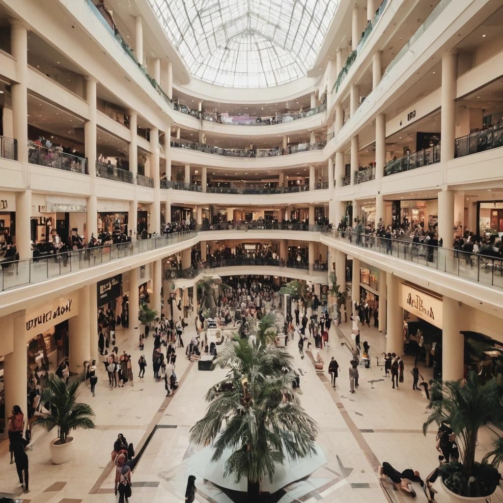 Image with seed 4222396316 generated via Stable Diffusion through @stablehorde@sigmoid.social. Prompt: the malls are alive with the sound of muzak 